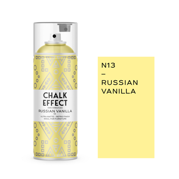 Χρώμα Κιμωλίας σε Spray Chalk Effect Russian Vanilla No 13, 400ml